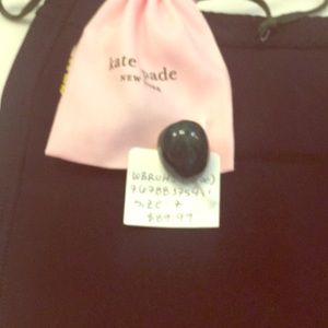 Kate spade dark turquoise ring